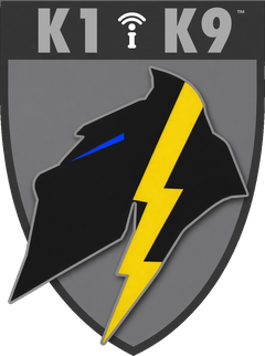K1K9™ SIGNALS™ yellow division logo